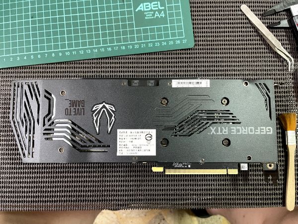 ZOTAC GAMING GeForce RTX 3070 Ti Trinity｜深度清潔