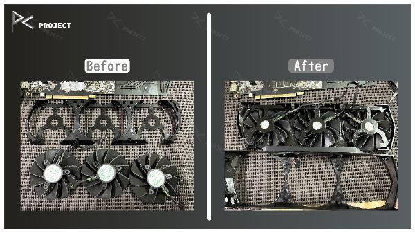 ZOTAC GAMING GeForce RTX 3070 Ti Trinity｜深度清潔