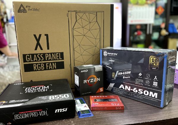 Montech X1 白｜新機組裝