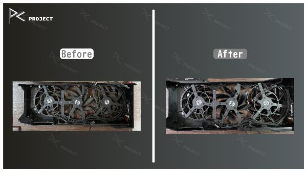 AORUS RTX 3080 MASTER 10G｜深度清潔