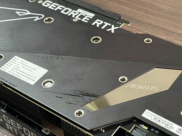 AORUS RTX 3080 MASTER 10G｜深度清潔