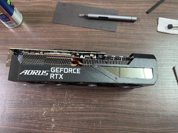 AORUS RTX 3080 MASTER 10G｜深度清潔