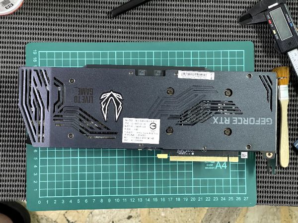 ZOTAC GAMING RTX 3070 Ti Trinity｜深度清潔
