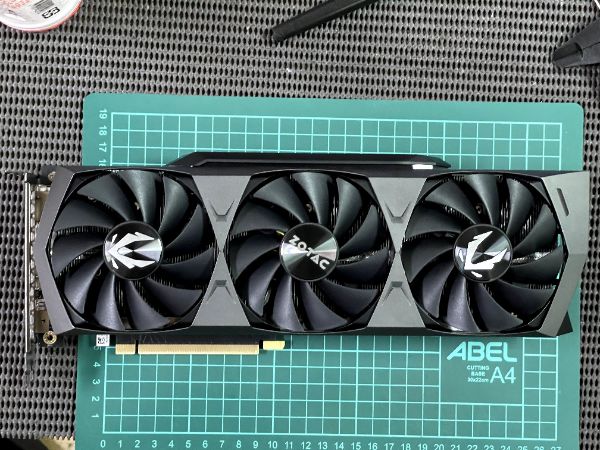 ZOTAC GAMING RTX 3070 Ti Trinity｜深度清潔