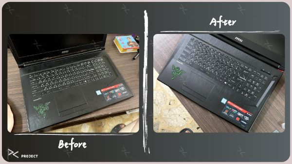 MSI GP73 Leopard 8RE｜深度清潔