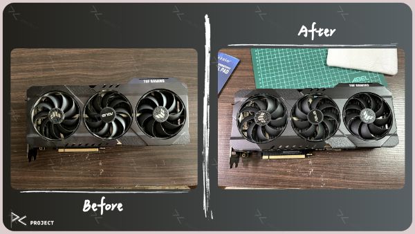 ASUS TUF RTX3080TI O12G GAMING｜深度清潔