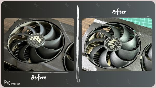 ASUS TUF RTX3080TI O12G GAMING｜深度清潔
