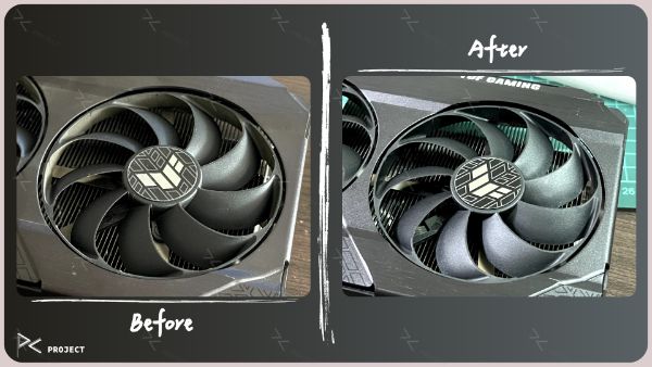 ASUS TUF RTX3080TI O12G GAMING｜深度清潔