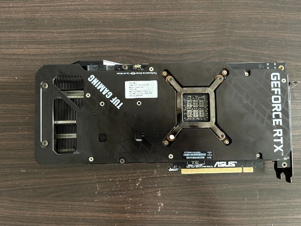 ASUS TUF RTX3080TI O12G GAMING｜深度清潔