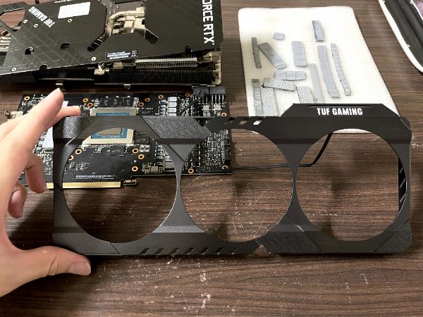 ASUS TUF RTX3080TI O12G GAMING｜深度清潔