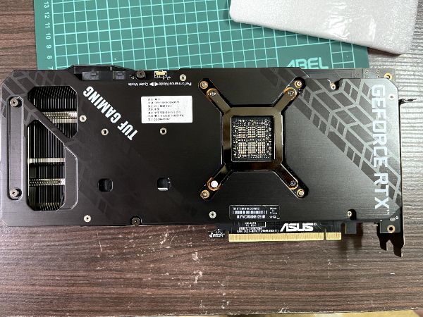 ASUS TUF RTX3080TI O12G GAMING｜深度清潔