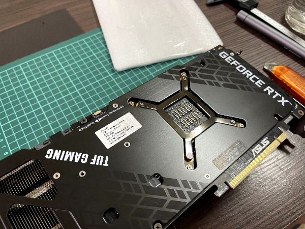 ASUS TUF RTX3080TI O12G GAMING｜深度清潔