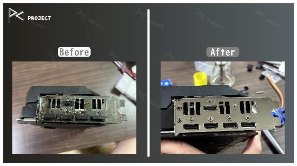 ASUS ROG-STRIX-RTX3070-O8G-GAMING｜深度清潔
