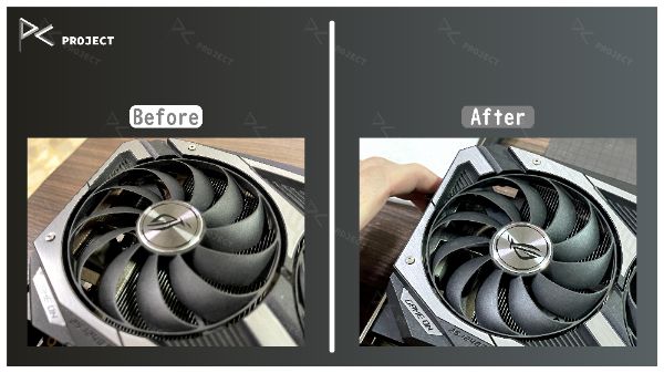 ASUS ROG-STRIX-RTX3070-O8G-GAMING｜深度清潔