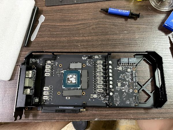 ASUS ROG-STRIX-RTX3070-O8G-GAMING｜深度清潔