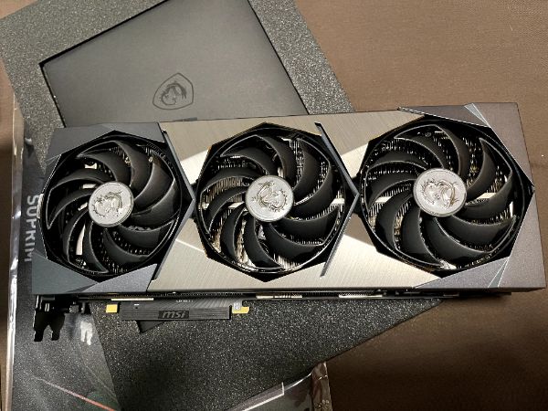 MSI RTX 3080 SUPRIM X 10G｜新卡更換導熱貼