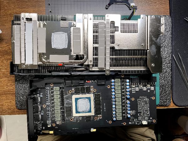 MSI RTX 3080 SUPRIM X 10G｜新卡更換導熱貼