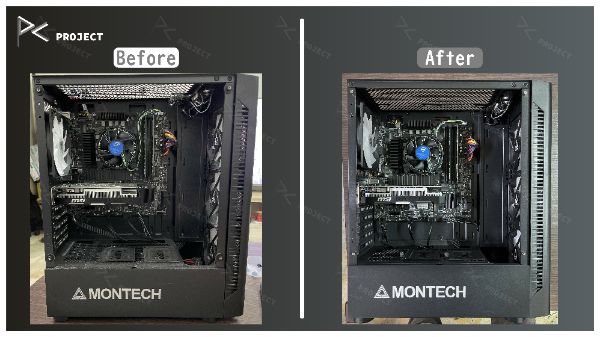 Montech X1｜深度清潔