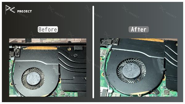 ASUS ROG STRIX GL503GE｜深度清潔