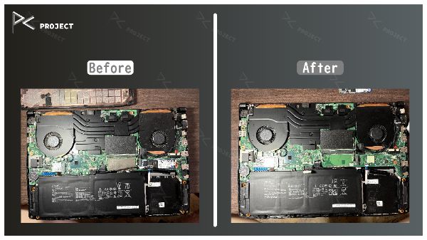 ASUS ROG STRIX GL503GE｜深度清潔