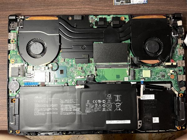 ASUS ROG STRIX GL503GE｜深度清潔