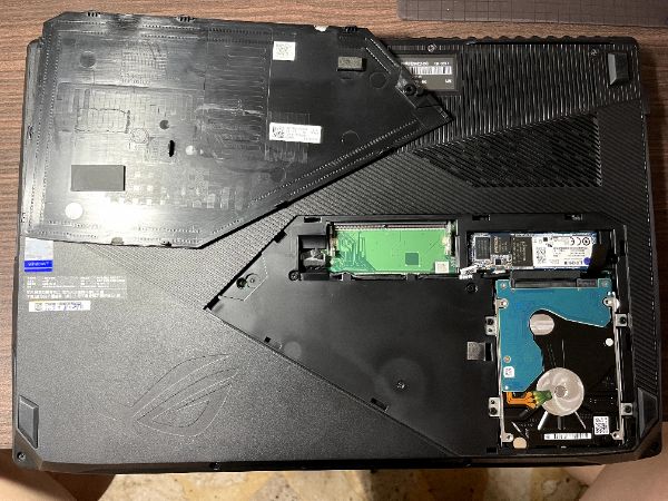 ASUS ROG STRIX GL503GE｜深度清潔