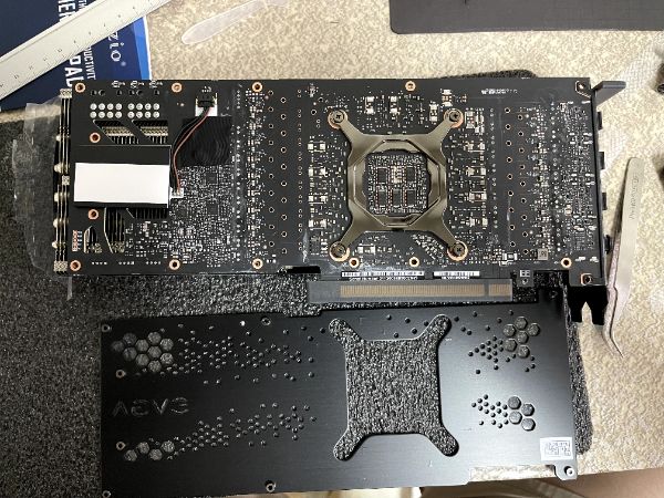 EVGA GeForce RTX 3080 XC3 ULTRA GAMING｜新卡更換導熱貼