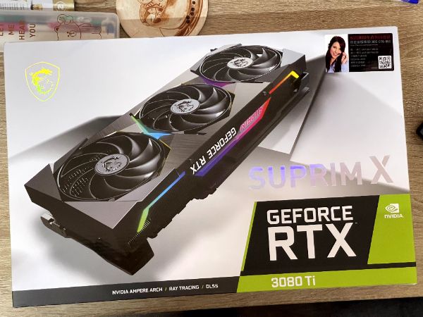 MSI RTX 3080 Ti SUPRIM X 12G｜新卡更換導熱貼