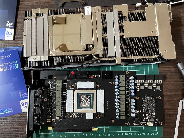 MSI RTX 3080 Ti SUPRIM X 12G｜新卡更換導熱貼