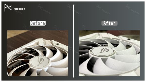 ROG-STRIX-RTX3080-O10G-WHITE｜深度清潔