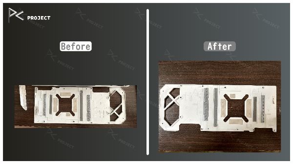 ROG-STRIX-RTX3080-O10G-WHITE｜深度清潔