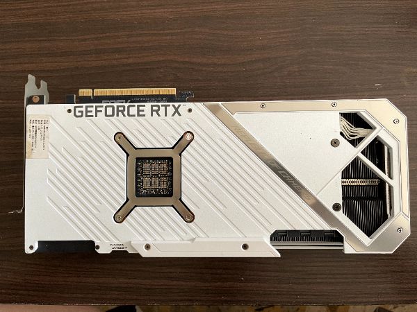 ROG-STRIX-RTX3080-O10G-WHITE｜深度清潔