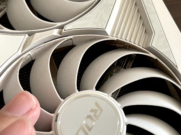 ROG-STRIX-RTX3080-O10G-WHITE｜深度清潔