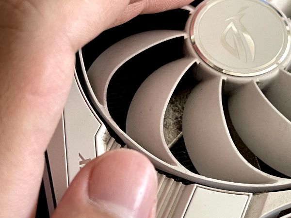 ROG-STRIX-RTX3080-O10G-WHITE｜深度清潔