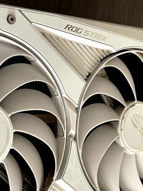ROG-STRIX-RTX3080-O10G-WHITE｜深度清潔