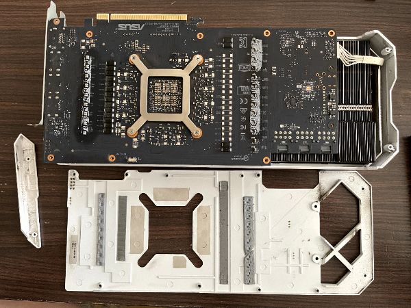 ROG-STRIX-RTX3080-O10G-WHITE｜深度清潔