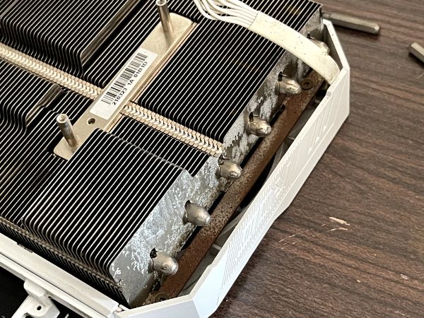 ROG-STRIX-RTX3080-O10G-WHITE｜深度清潔