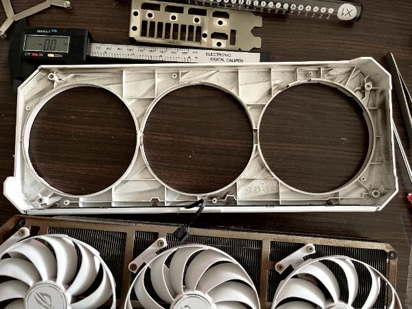ROG-STRIX-RTX3080-O10G-WHITE｜深度清潔