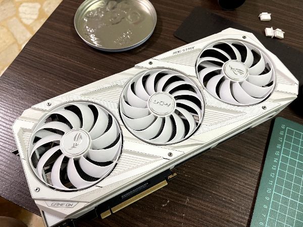 ROG-STRIX-RTX3080-O10G-WHITE｜深度清潔