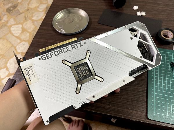 ROG-STRIX-RTX3080-O10G-WHITE｜深度清潔