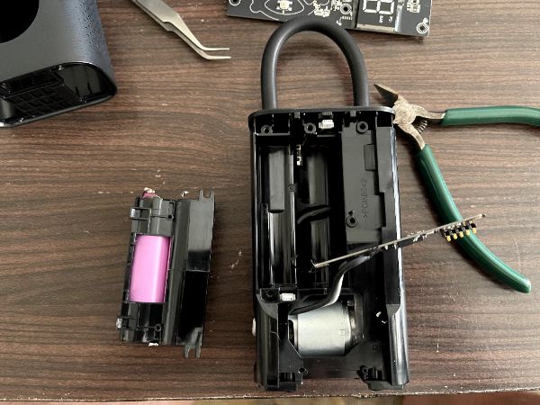 小米打氣機｜更換電池