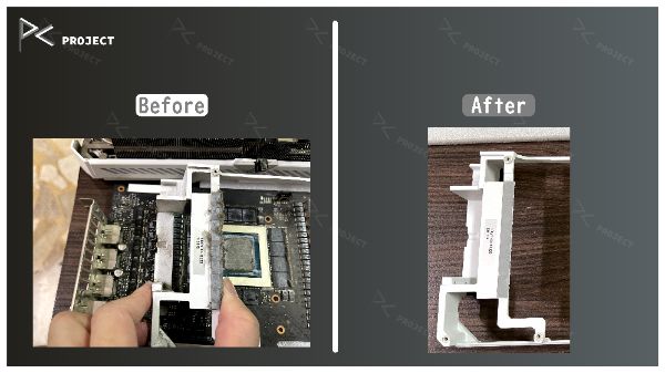 ROG-STRIX-RTX3090-O24G-WHITE｜深度清潔