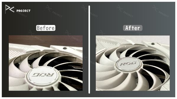 ROG-STRIX-RTX3090-O24G-WHITE｜深度清潔