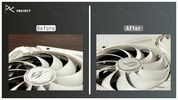 ROG-STRIX-RTX3090-O24G-WHITE｜深度清潔