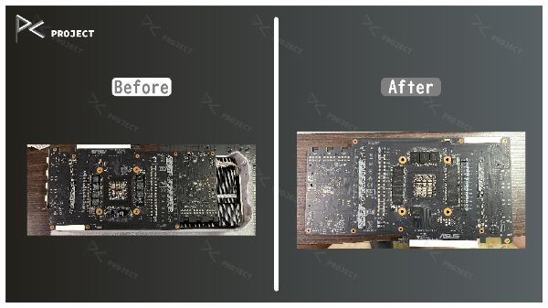 ROG-STRIX-RTX3090-O24G-WHITE｜深度清潔