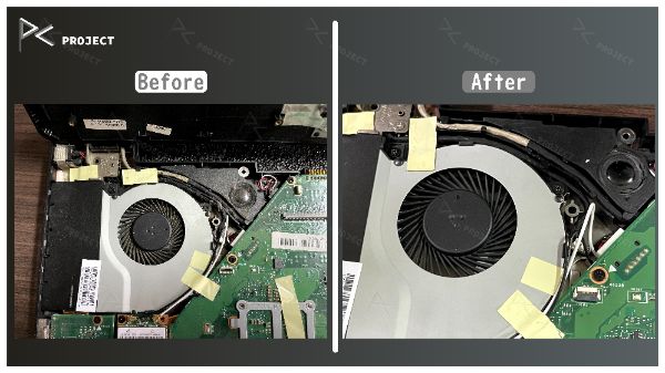 ASUS X552V｜深度清潔