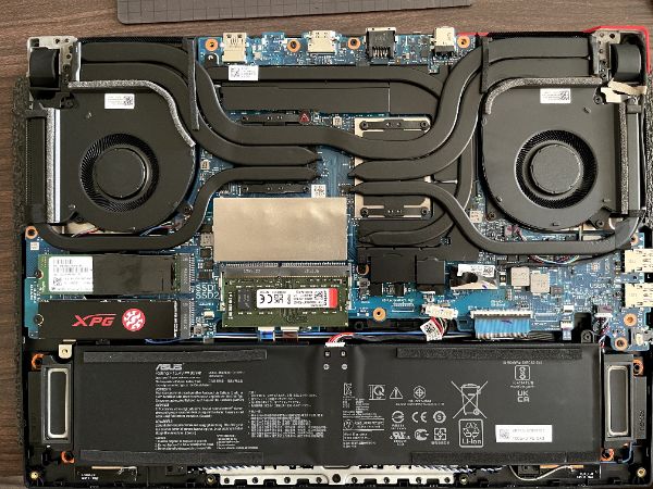 ROG Strix G15 G513QM｜深度清潔