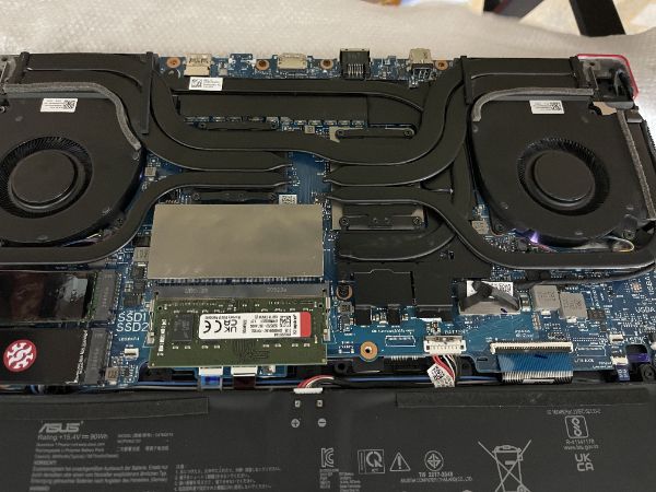 ROG Strix G15 G513QM｜深度清潔