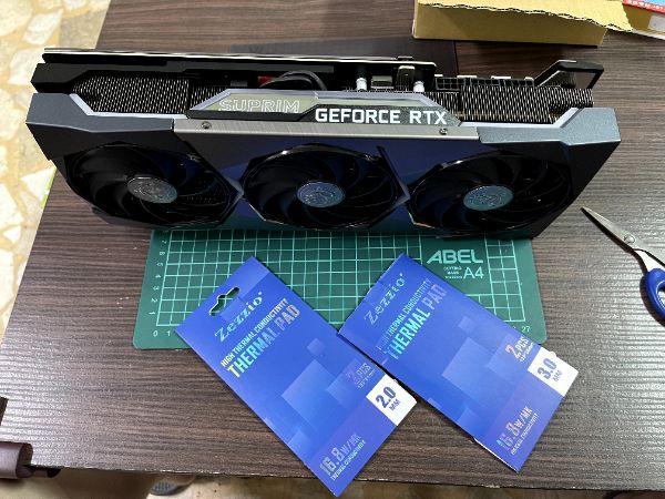 MSI RTX 3080 SUPRIM X 12G LHR